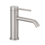 Brushed Nickel Stainless Steel Waterfall Bathroom Sink Faucet