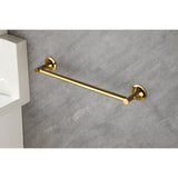 Bathroom Hardware Set - 6 Piece - Brass - Wall Mount Towel Rack