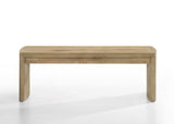 Massimo Wooden Oak Finish 50.5" Dining Bench