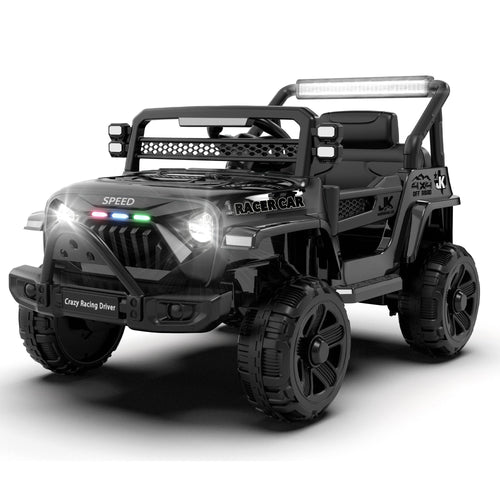 12V Kids Ride On Electric Truck Car W/Parents Control,2WD,Four-wheel suspension,
