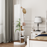 360° Rotating 66"x17.8" Multifunctional Full Length Mirror
