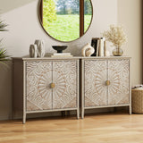 2 Door Cabinet, American Furniture, Suitable for Bedroom, Living Room, Study