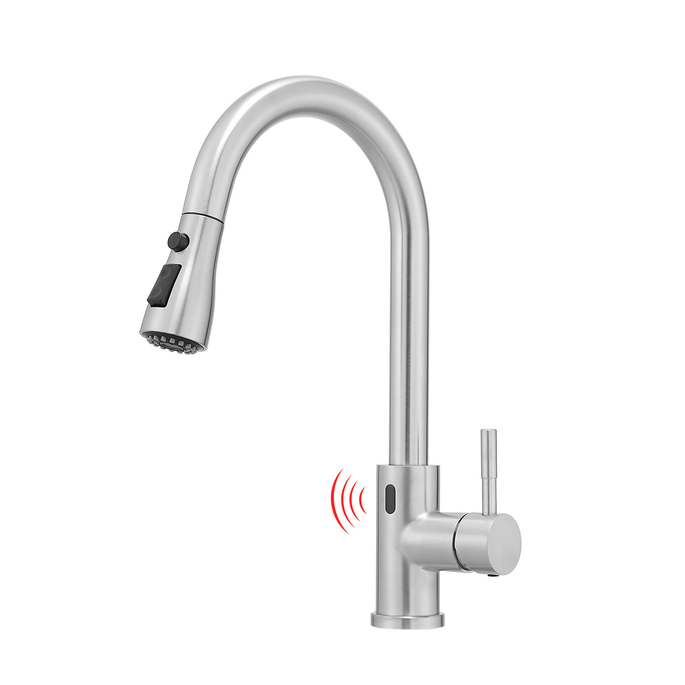Touchless Stainless Steel Automatic Kitchen Faucet