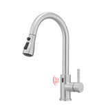 Touchless Stainless Steel Automatic Kitchen Faucet