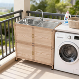 Utility Sink with Cabinet, Freestanding Utility Sink