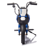24V Kids Ride On Electric Toy Motocross Motorcycle,200W High Speed Hub Motor,Rea