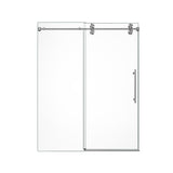 56"-60"W*72" H Frameless Single Sliding Shower Door