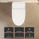 Unique Smart Toile, One Piece Toilet with Bidet Built