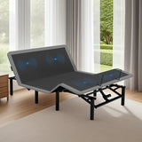 Queen Metal Bed Frame Grey