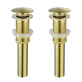 Bathroom Sink Drain Pop Up Stopper 304 Stainless Steel