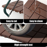 Plastic interlocking decking tiles, 44 packs of terrace decking tiles