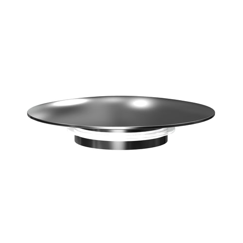 Chrome Pop-Up Drain Cover for Stone Resin Bathtub