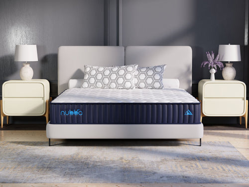 NUBBA 12' TWIN SIZE PREMIER LUXURY HYBRID MATTRESS - MEDIUM FIRM
