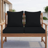 Deep Seat Cushion Set 24x24" Waterproof Fade Resistant Patio