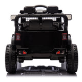 24V Kids Ride on Car W/Parents Control,Four-wheel suspension,2WD,Power display,B