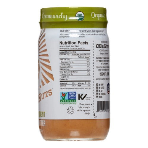 OG2 CBNT PEANUT BUTTER ( 12 X 16 OZ   )-1