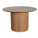 Engineered Wood Dining Table Natural