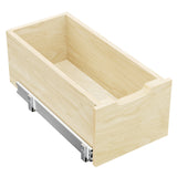 Pull Out Cabinet Organizer Drawer Wood Slide Shelves 10.5"W x 21"D