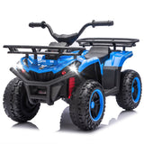 24V 80W*2 Electronic Kids Ride On ATV W/Off-Road Vehicle,Anti-Slip Tires,Crash B