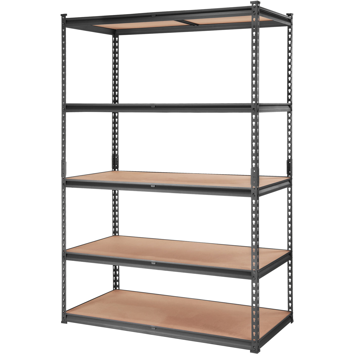 5-Tier Metal Storage Shelving Unit 48"L x 24"W x 72"H