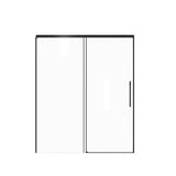 Frameless Single Sliding Shower Door 60"W x 72"H Tempered Glass