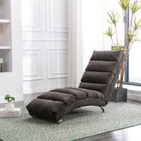 Linen Recliner Dark Gray