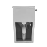 Modern One-Piece Elongated Toilet in White with Sleek Design