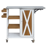 Foldable Outdoor Kitchen Island Stainless Steel Worktop