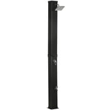 Outsunny 10.6 Gallon Solar Heated Outdoor Shower Pool Spa