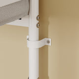 Twin Metal Bunk Bed White