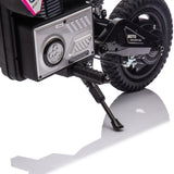 24V Kids Ride On Electric Toy Motocross Motorcycle,200W High Speed Hub Motor,Rea