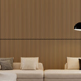 Wood Panels for Wall Slat Wall Panels, 2PC Wood Slat Acoustic Panels