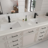 Single Handle Bathroom Faucet, Matte Black Single Hole Bathroom Faucet