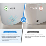 Tankless Smart Toilet With Bidet Built In, One-piece, Auto Flush