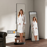 360° Rotating 69"x20" Multifunctional Full Length Mirror