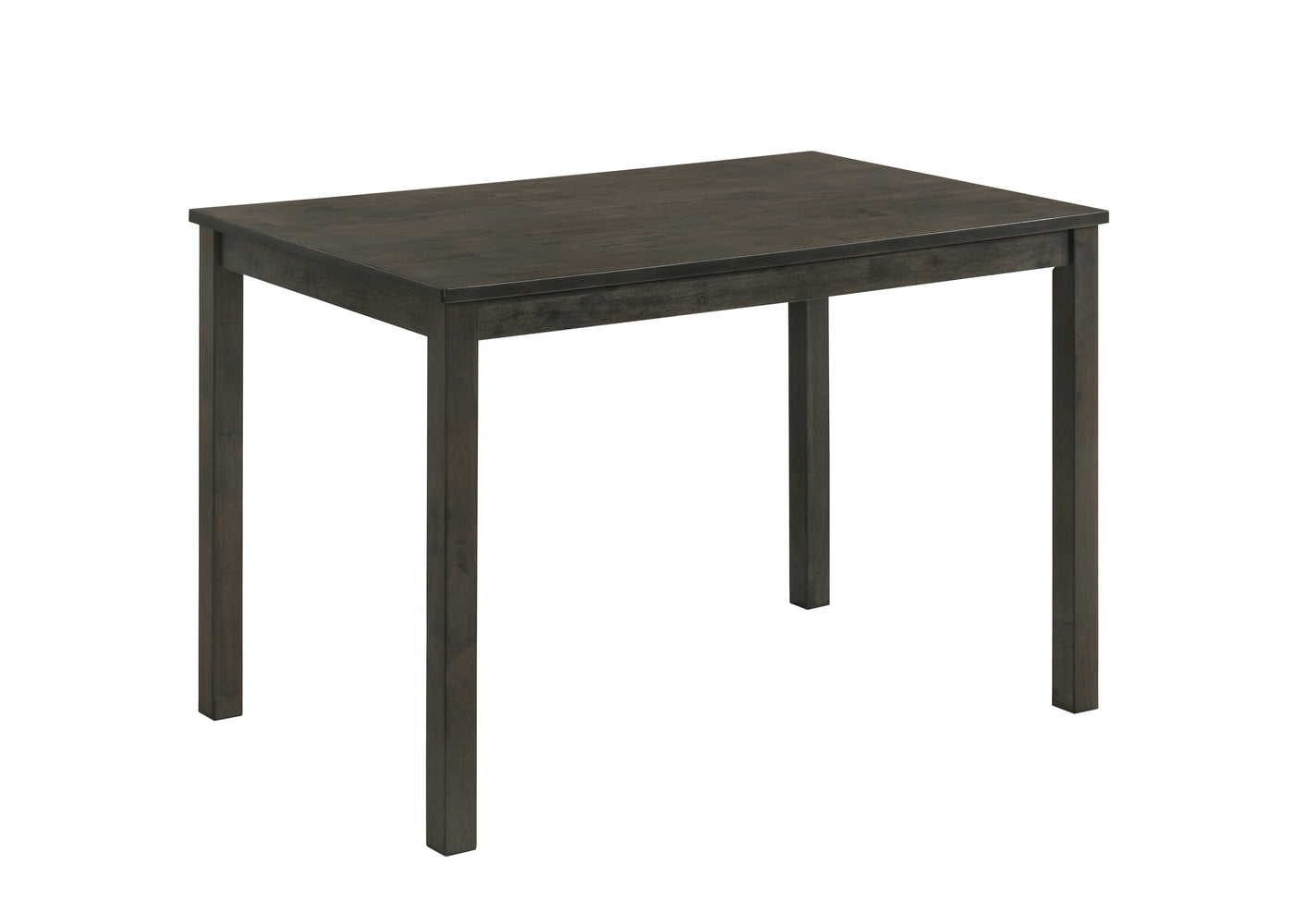 Dark Wood Rectangular Dining Table