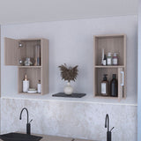 Medicine Cabinets Set of 2 - Wall Mount - Open Shelf - 11"H