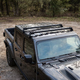 2PCS 400 LBS Roof Rack Cross Bars Compatible For 2007-2026 Jeep Wrangler JK JKU