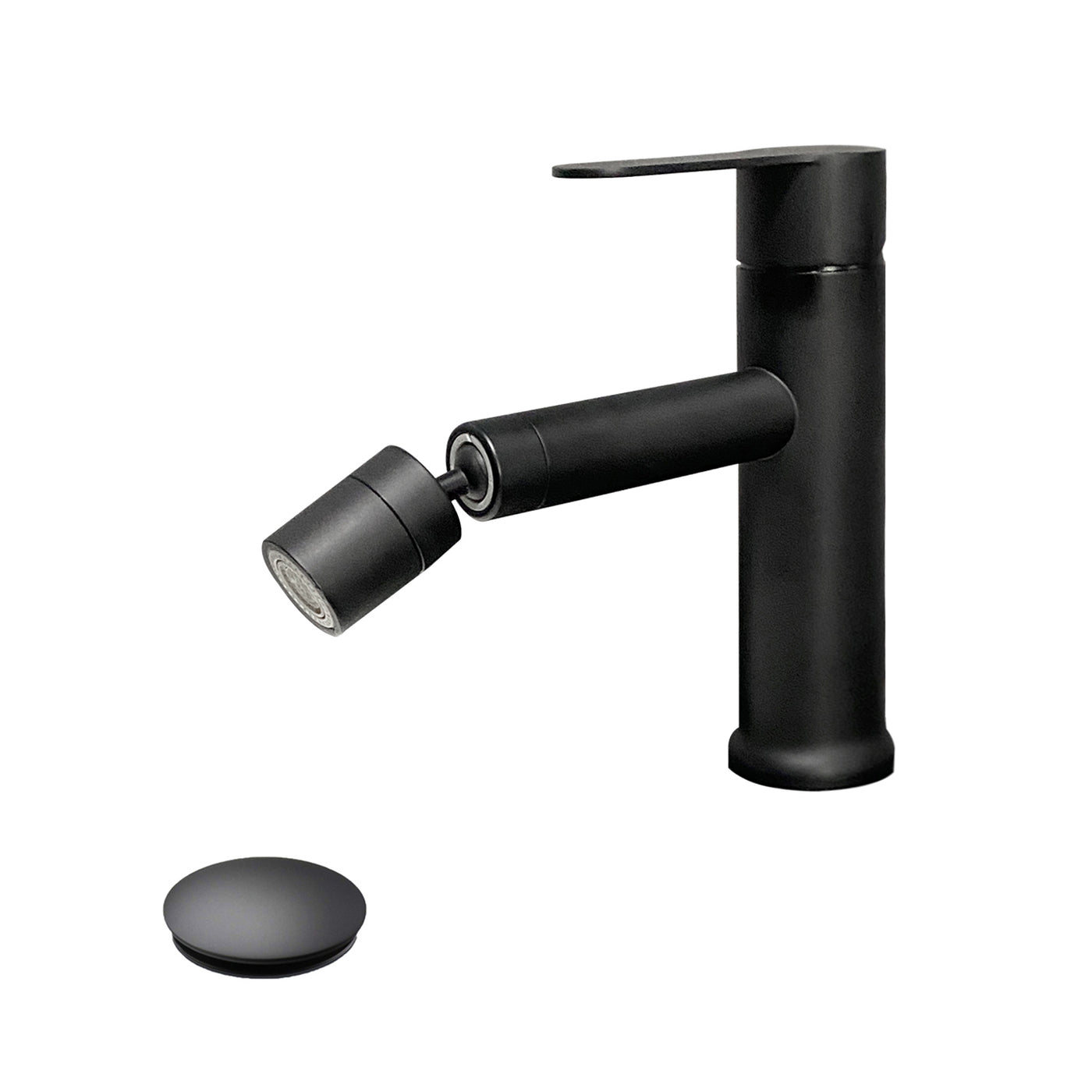 Single Handle Bathroom Sink Faucet with Pop-Up Drain