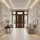 3D Faux Stone Wall Panels, 6 PCS PU Wainscoting Panel for Interior Wall Decor