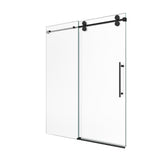 44"-48"W*76" H Frameless Single Sliding Shower Door