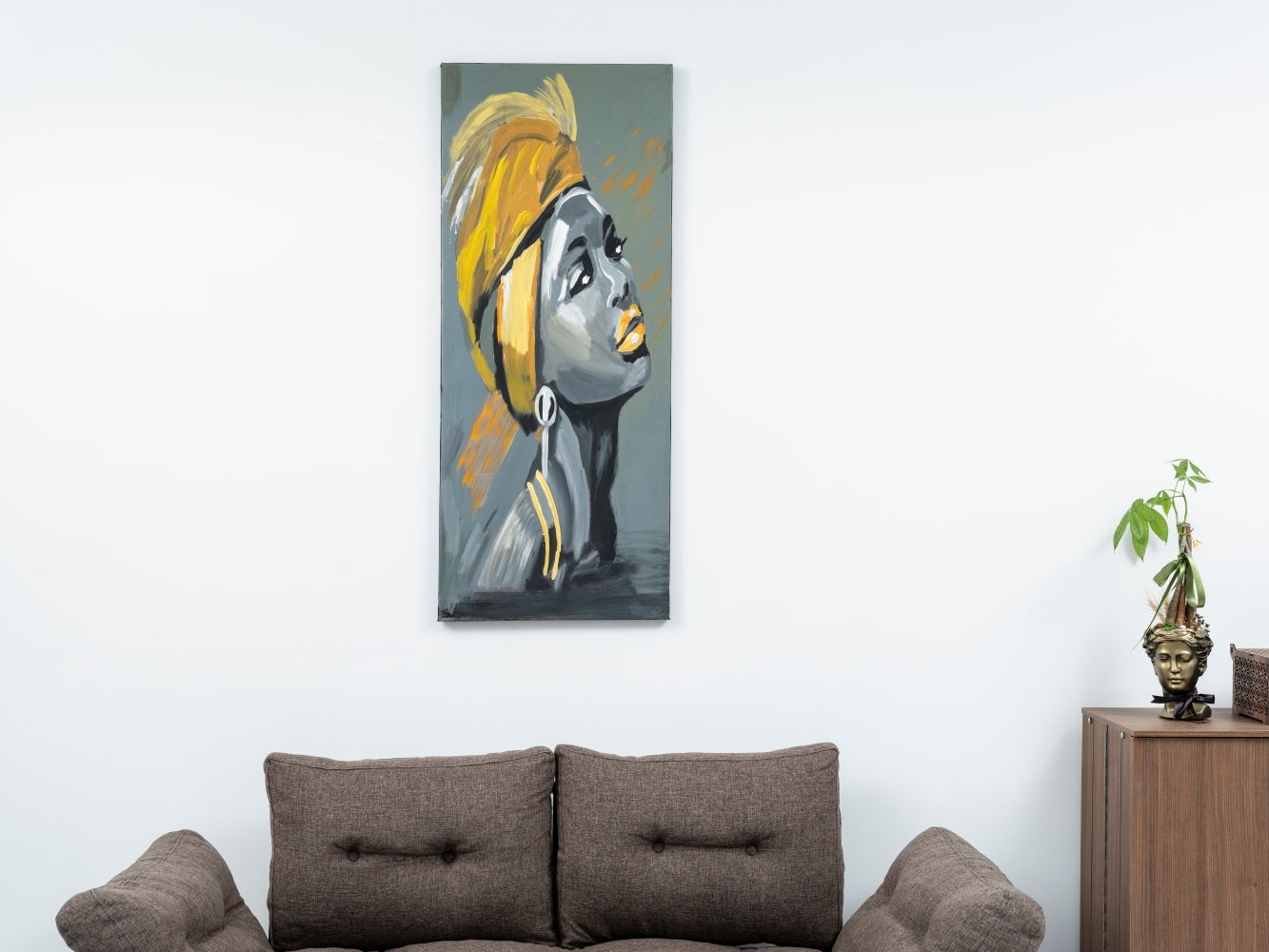 Wall Canvas Painting 47" x 19