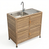 Utility Sink with Cabinet, Freestanding Utility Sink