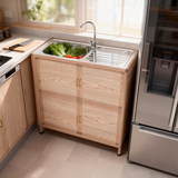 Utility Sink with Cabinet, Freestanding Utility Sink