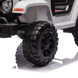 12V Kids Ride On Electric Car W/Parents Control,Dual drive, Four-wheel Suspensio