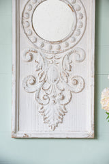 Large Wooden Wall Art Panels with Mirror Accents 17" x 48