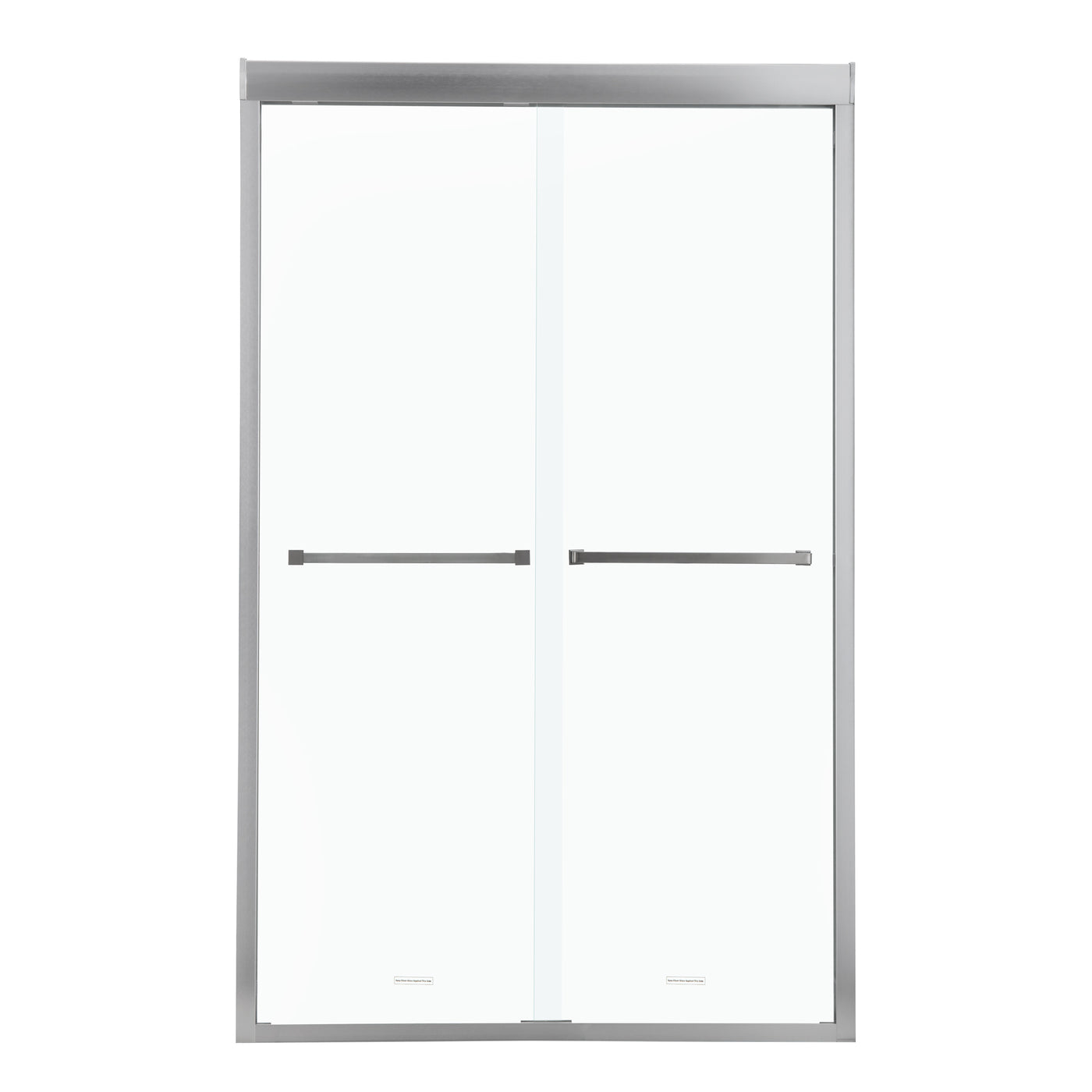 48"W x 76"H Semi-Frameless Bypass Sliding Shower Door