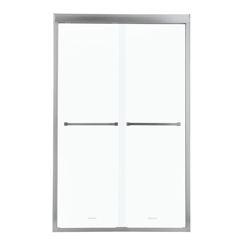 48"W x 76"H Semi-Frameless Bypass Sliding Shower Door