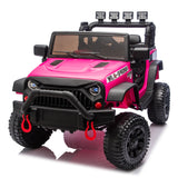 24V Kids Ride On Car W/Parents Remote Control,400W Motor,Four Wheel Suspension,A