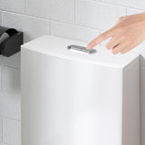 1.1/1.6 GPF Siphonic Flush One-Piece Toilet for bathrooms, Siphonic S-trap 12"